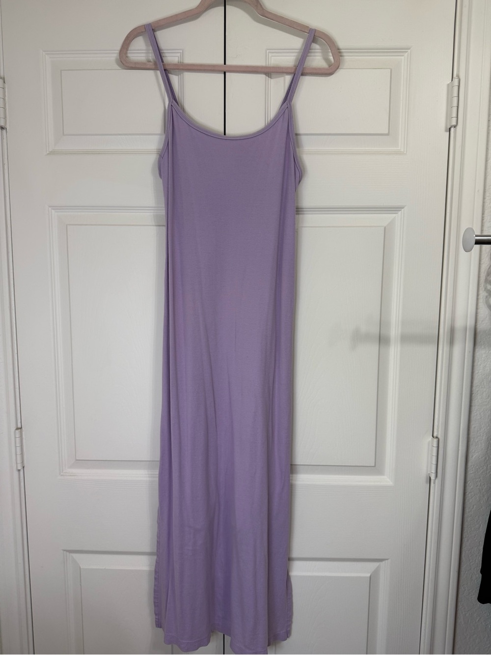 Vintage Lavendar Victoria Secret 100% Cotton Bodycon Sleepdress Sz S - Canada